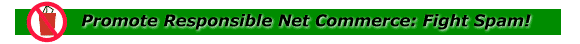 Fight SPAM&nbsp;Free Legitimate E-Commmerce